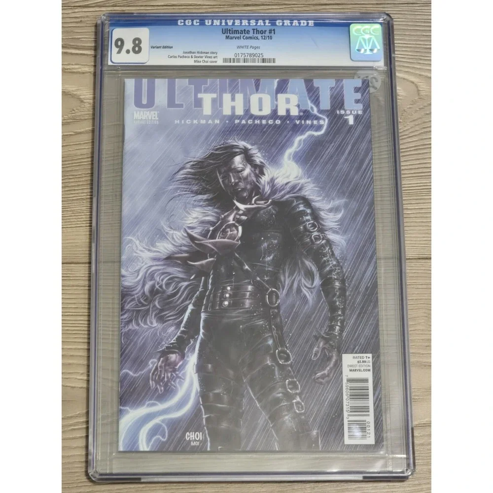 Ultimate Thor #1 Choi Variant CGC 9.8 Hickman / Vines 2010‎ Villain Rare